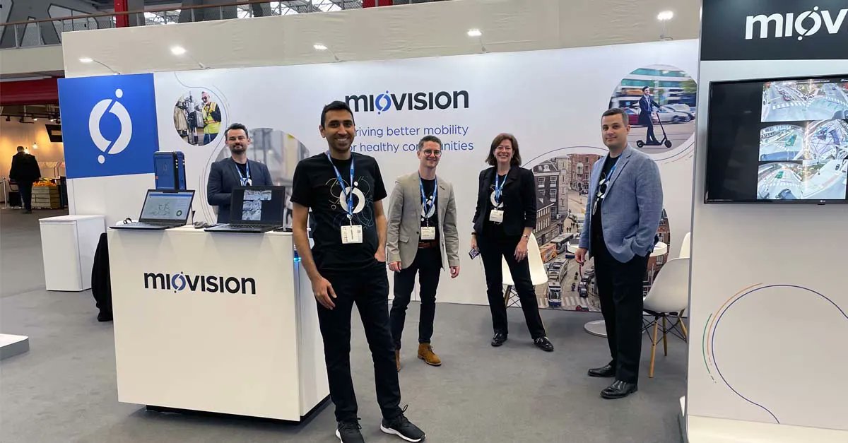 Miovision's tweet photo. We are at @Intertraffic Amsterdam 2022 this week! Visit the @Miovision team at booth #05.218!. #intertrafficamsterdam2022 #miovision #safecities #greenercities https://t.co/dhuHrbQyu9
