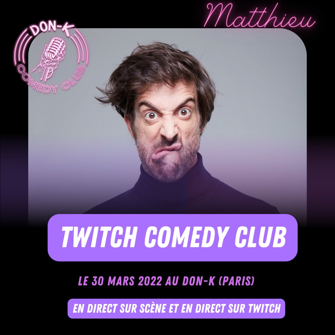 ShadeCorp_'s tweet photo. C’est la ligne droite on est a J-1 du lancement de la 1ere édition du #TwitchComedyClub !💪sur @TwitchFR. 

Rendez-vous le mercredi 30/03 à 21h30 avec @leopold_artiste et d’autres copains !😍

De chez vous 👉https://t.co/Pi3nc0ILCn
Sur place👉 https://t.co/MLMTovKvvX https://t.co/1ZBV9UGyly