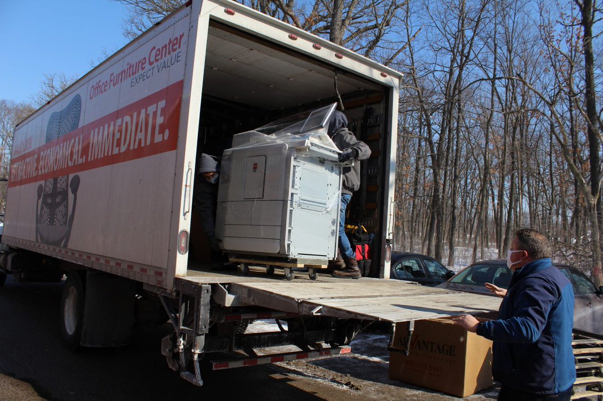 Did you know OFC offers expert delivery and installation services? We have pride ourselves on being a reliable source for office furniture and we are able to accomplish this buy simplifying the purchasing process. OFC is truly a one-stop shop!