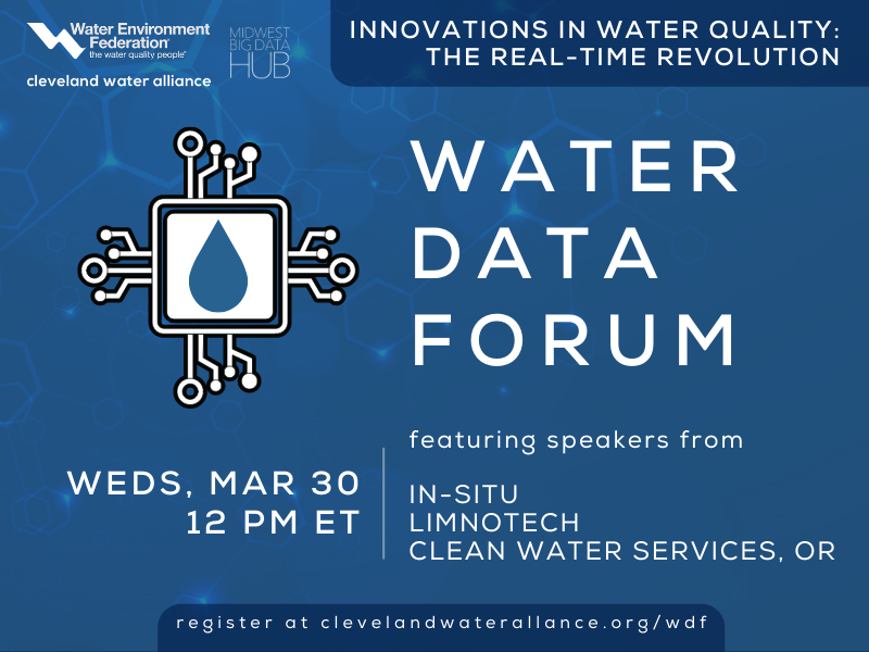 CLEH2OAlliance's tweet image. TOMORROW our expert panelists will use case studies to examine our most pressing water threats and opportunities for new sensing modalities during #WaterDataForum. Register now! clevelandwateralliance.org/wdf-march22
@MWBigDataHub @WEForg @LimnoTech @InSituWater @CleanWaterNews