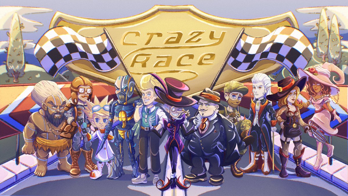 CrazyRaceCrypt1's tweet photo. We are starting negotiations with youtubers and streamers on four continents to start a marketing campaign https://t.co/p6QyHh5dDx