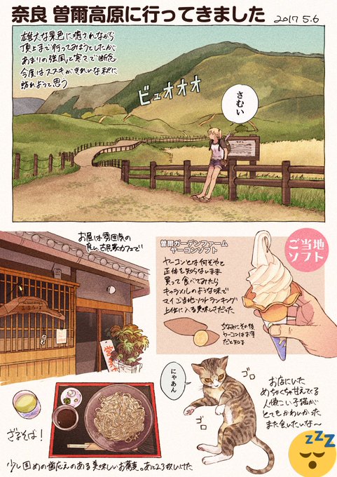 古いPCいじってたら大昔に描いた旅日記的な何かが出てきた 