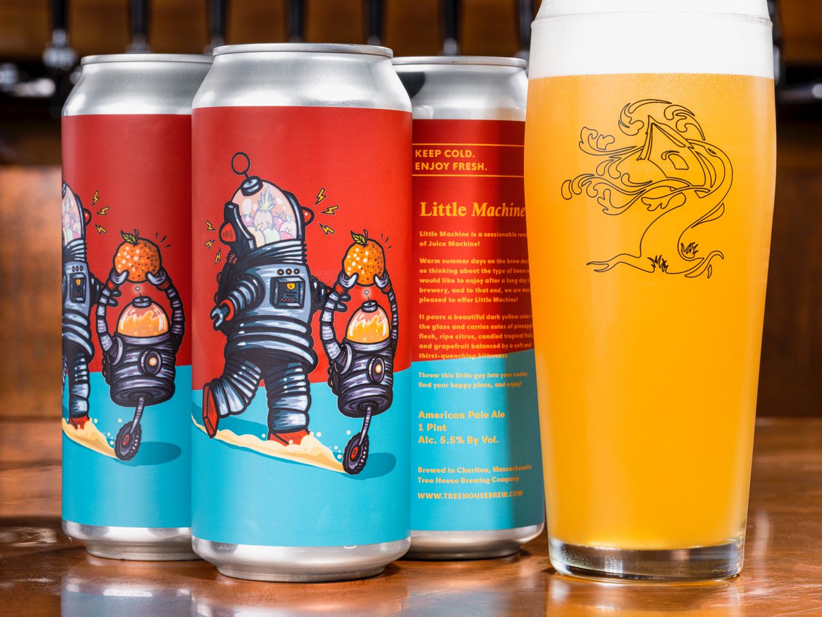 TreeHouseBrewCo's tweet photo. This is tasting absolutely spectacular this morning.
#palealeislife #bleepbloop
More to share!
https://t.co/mZ67Y7cJ8c https://t.co/k6tGiyBexp
