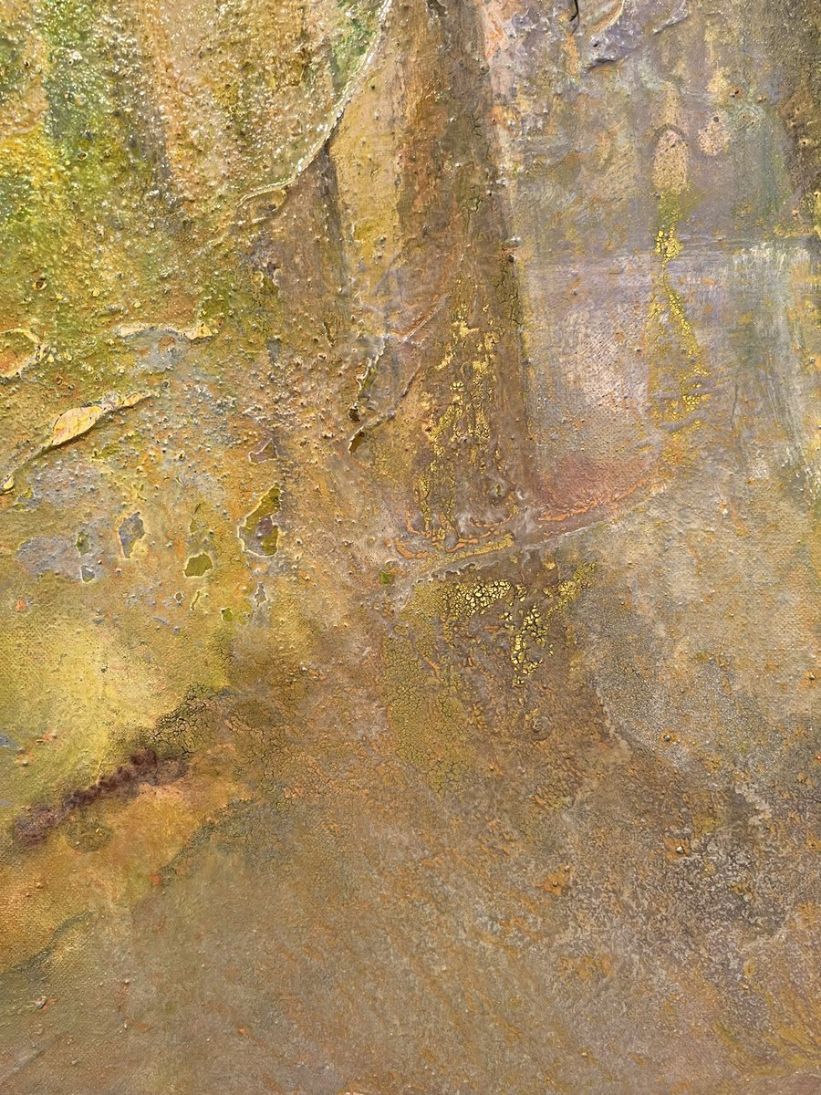 Some detail from one of my paintings… some photos &amp; videos from the exhibition coming soon!