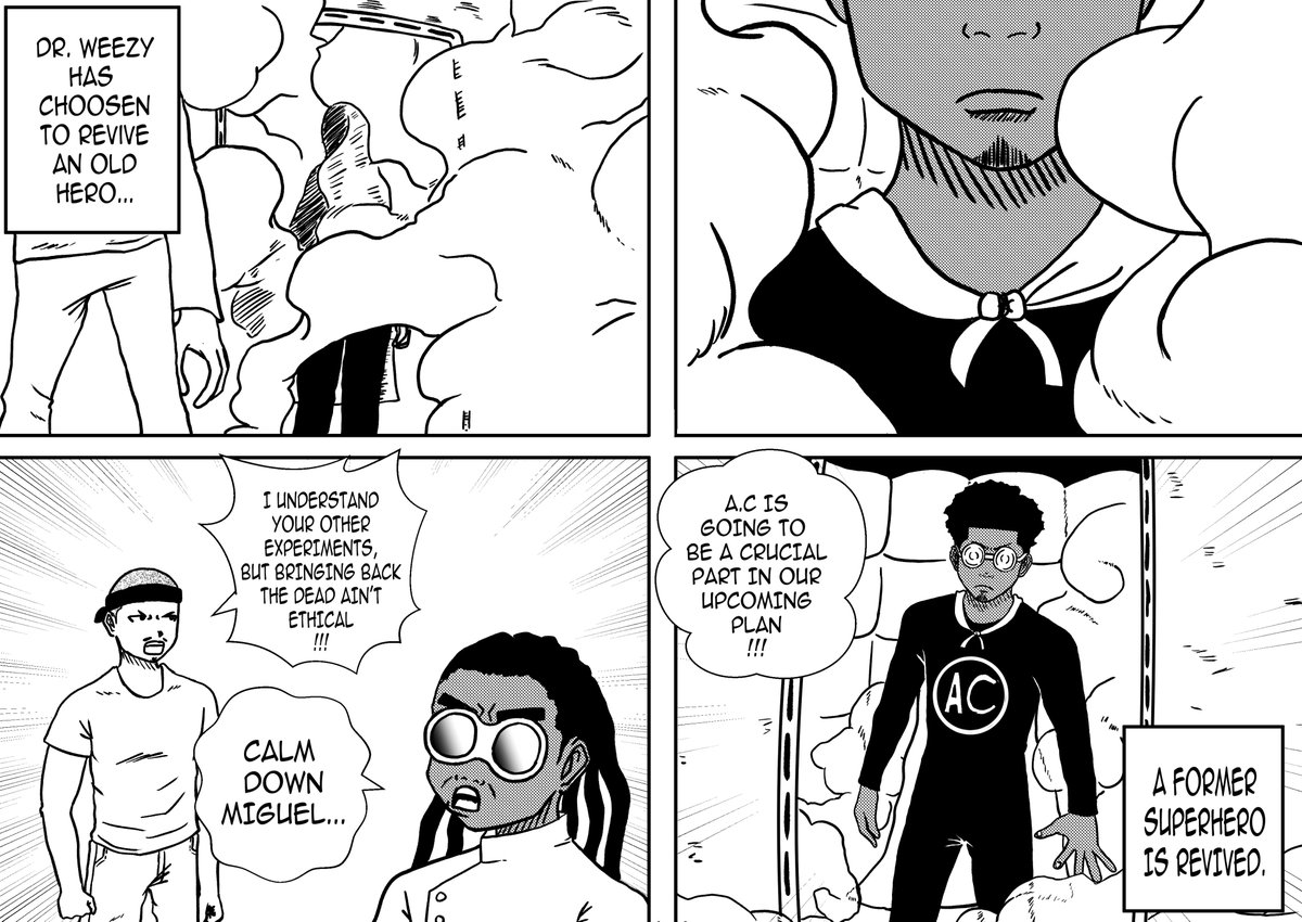 ComicsEcho's tweet photo. Check out the newest issue of "Self-Destructive Dr. Weezy" (by Tariq Harris)!

Make sure to check out our other comics at https://t.co/WMGxjOtB1y! And stay tuned here for more of our comics posted weekly!

#comics #easternecho #EMU #echocomics #ypsilanti https://t.co/14UA2JHWSC