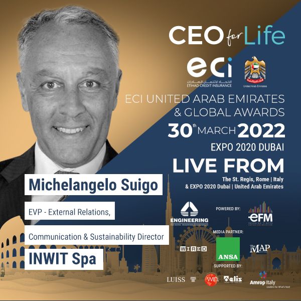supermik14's tweet photo. Domani al #CEOforLife & ECI-United Arab Emirates & Global Awards.
Lieto di condividere l'impegno di #INWIT su #sustainablebusiness e raccontare la #SmartTower Venezia installata ad @ItalyExpo2020.
#INWIT4Sustainability #sostenibilitร @INWIT_Official
๐นLive https://t.co/axs4uQwDwj https://t.co/FS3szOQF3h