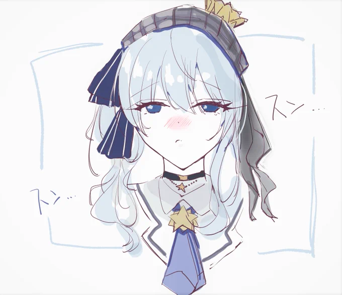 #今月描いた絵を晒そう 
左から、
ほしまち、ほしまち、ほしまち、ほしま 