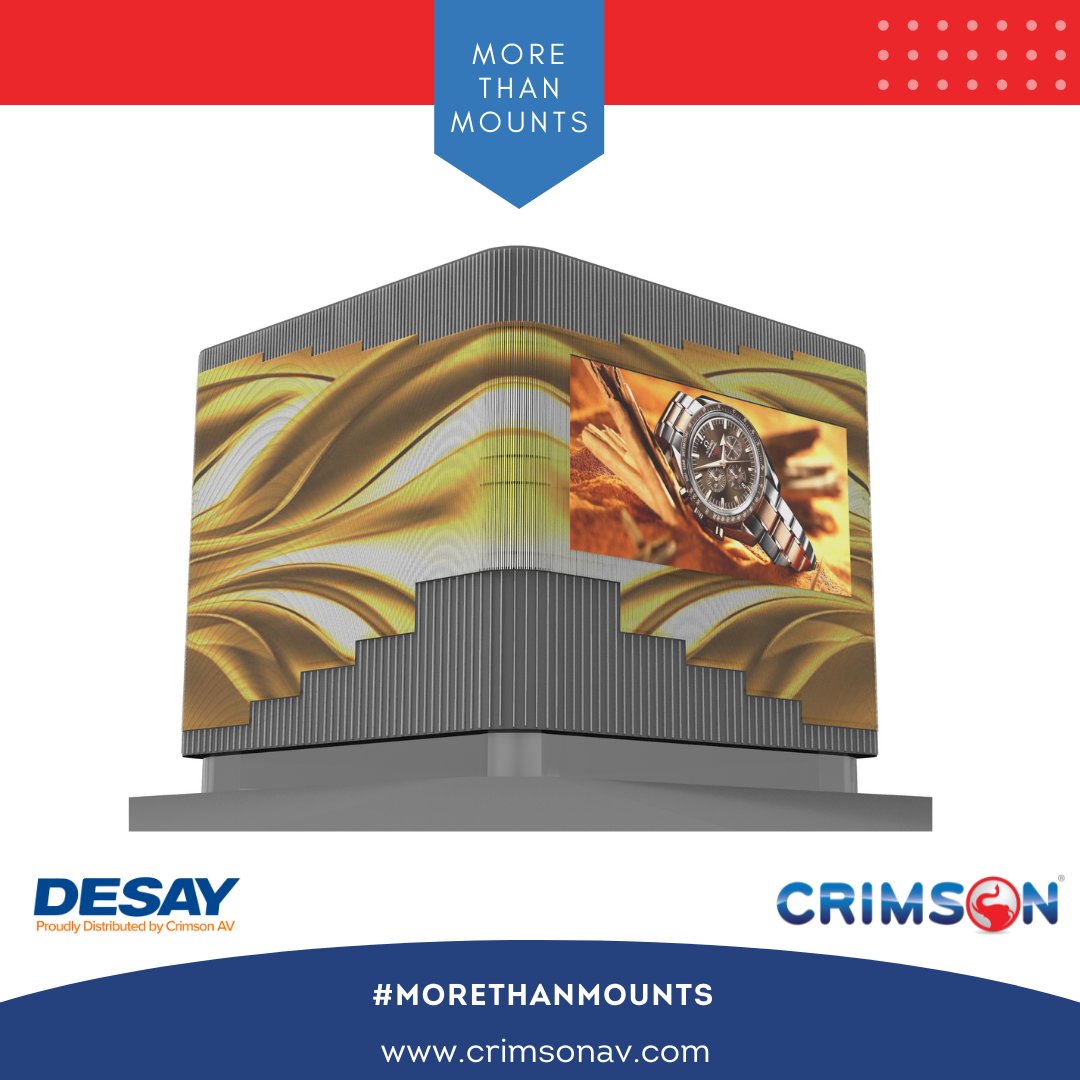 CrimsonAV's tweet photo. Introducing our B Series from Desay. This LED Mesh rental LED is ultra-light, transparent, with a range of brightness of 4000-7000nits. Learn more here โก๏ธhttps://t.co/38UbmEwY4S
#CrimsonAv #Desay #dvLED #LED #ProAv #MoreThanMounts #LEDMesh #OutdoorLED https://t.co/VGJM1EUcos
