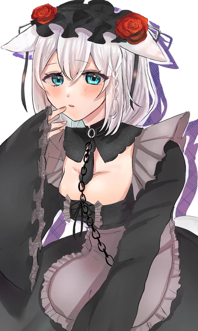#絵フブキ 
雫たんなフブキちゃん 