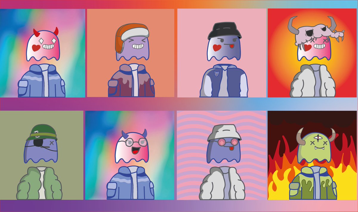 oKristiannn's tweet photo. The  nft project im working on! @RetroGhosts_NFT  is my twitter  for this project and the discord is https://t.co/f0yWQPlo8m
#NFTCommunity #NFTs #NFTCollection https://t.co/B4dQuPiPKV