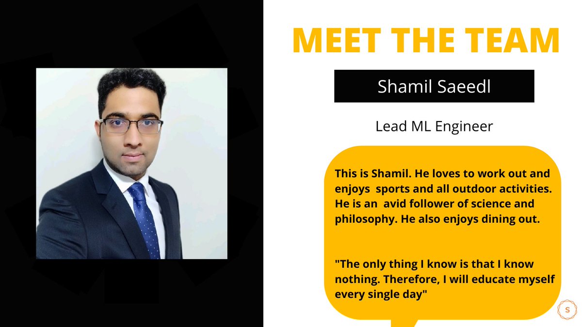 It is always nice getting to know the people behind a company!👨‍💻👩‍💻 Keep an eye out as we introduce our amazing team members and get to know the people behind Summatti! #meetheteam #workfam

Introducing...Shamil Saeed
