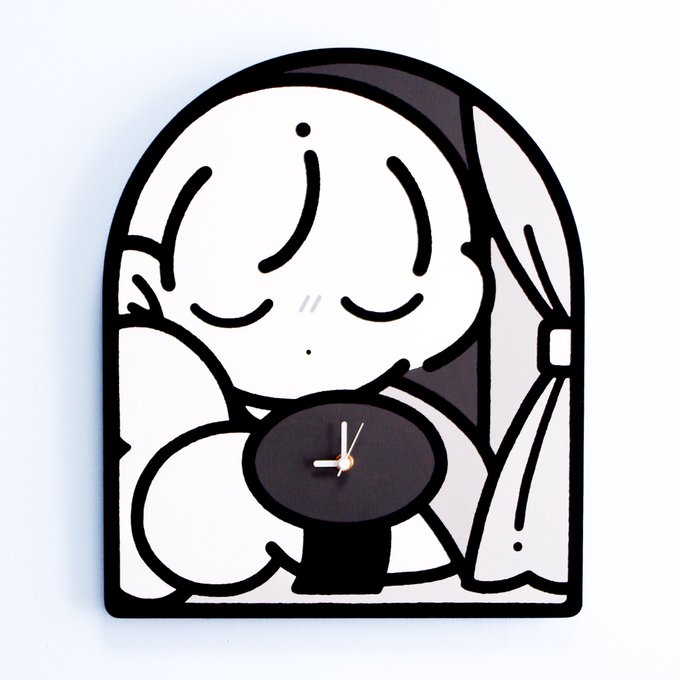 アクリル絵具/POSCA/時計針/ムーブメント/木板
380×320 mm

絵のなかの時もすすむ 