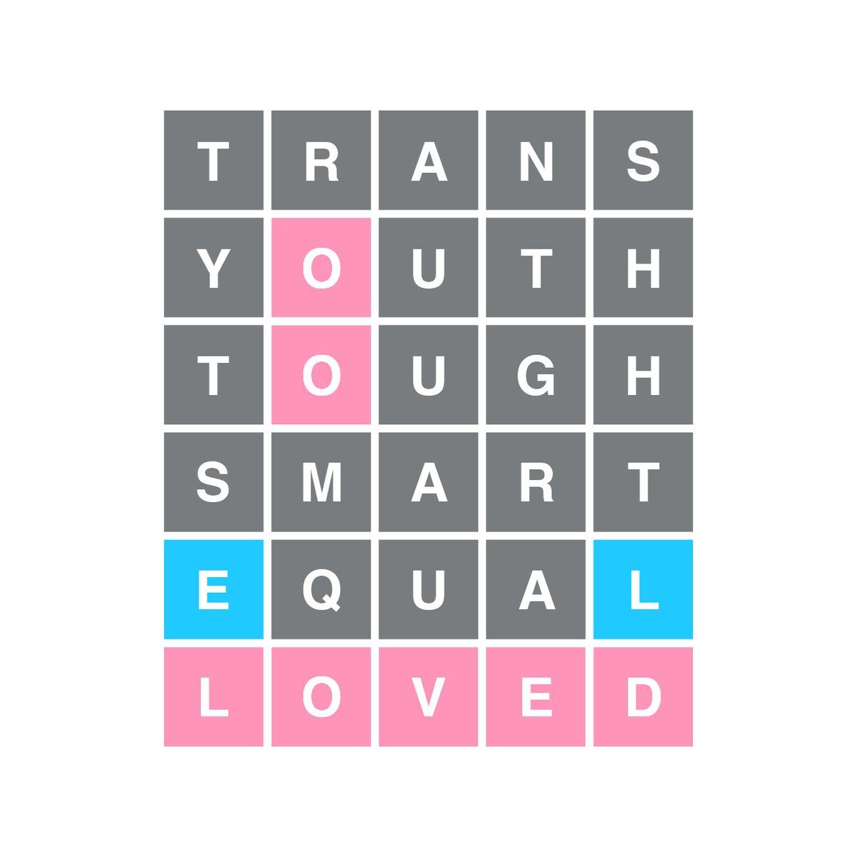 What comes to mind when you think of #TransDayOfVisibility and #TransJoy?

We included just a few of the words that we associate with our community in our Wordle — and we want to hear from you, too.