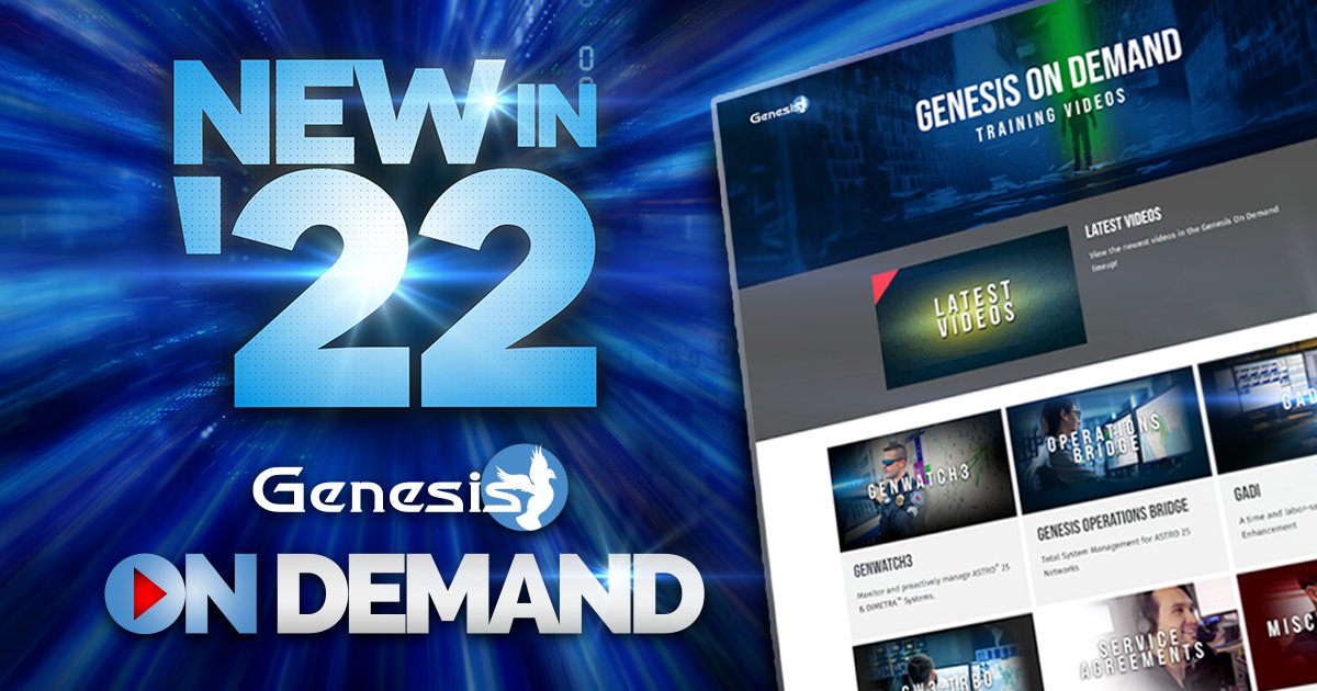 GenesisPerfMgt's tweet photo. JUST LAUNCHED: We have a brand NEW video library we created just for you! Check out Genesis ON DEMAND for a deeper dive into Genesis software solutions. Be sure to check back from time to time as we will be adding new videos often!

Have a look: https://t.co/T4lS990lX1 https://t.co/MjrWXoLJO0