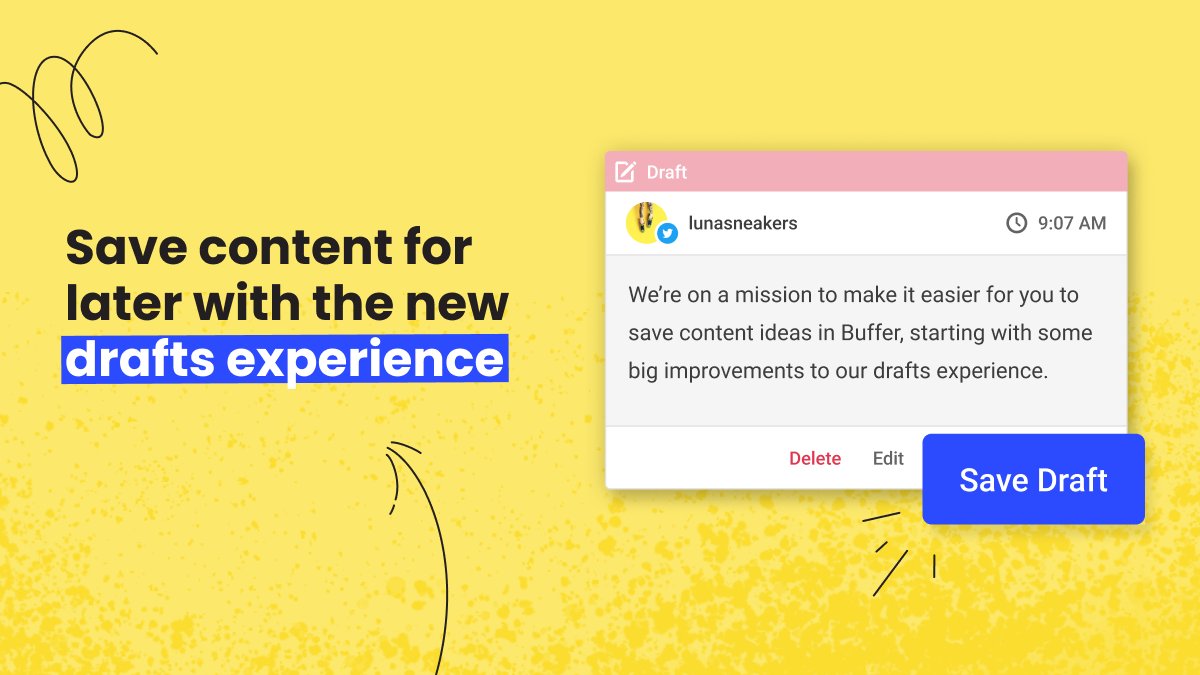 Buffer tweet media