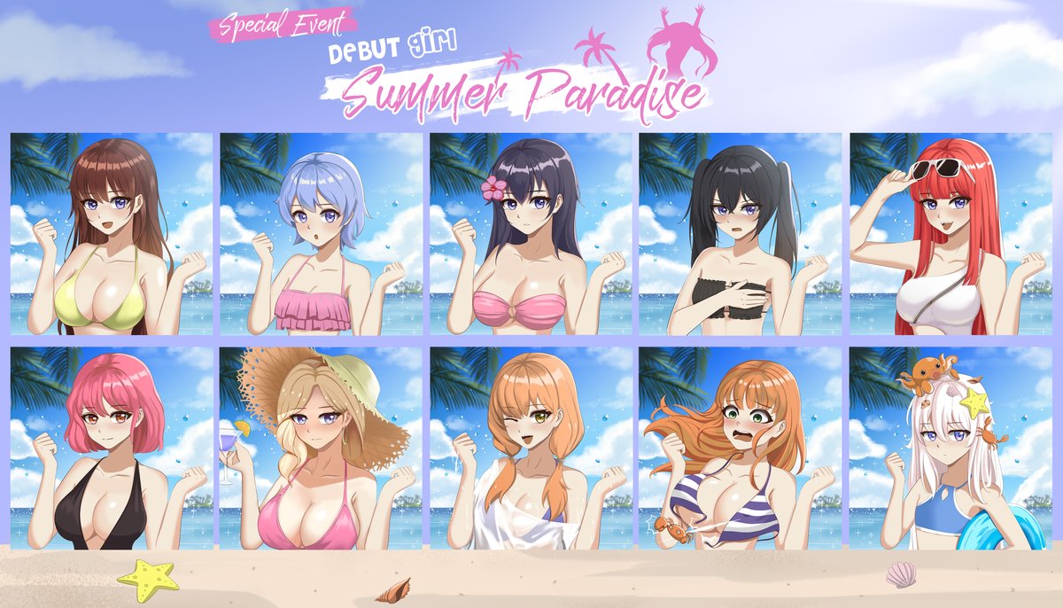 🏝️Debut Girl Summer Paradise🏖️
🔥Special Event Collection !!🌸
Number #51-60
0.03 ETH
Availables🔥
opensea.io/collection/deb…

#NFTs  #NFTcommunity #NFTcollection #NFTTHAILAND #NFTThai  #opensea #NFTThaicommunity #NFTJapan #anime #AnimeNFT #animegirl #waifu
