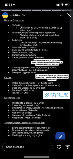 reposted from ig but my friends in berlin are helping house refugees from ukraine and if you&rsquo;re looking