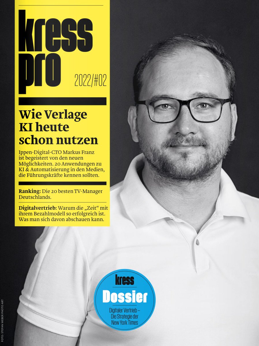 Ippen Digital (@ippendigital) on Twitter photo 🚀 "Aus strategischer Sicht ist #KünstlicheIntelligenz (#KI) keine Ansammlung von Tools oder ein Projekt, sondern eine Kernkompetenz für die gesamte Organisation" 🚀👉 Markus Franz, CTO #IppenDigital im Interview <a href="/kressZwitscher/">kresszwitscher</a> 📌 "Wie Verlage KI heute schon nutzen" #ippenmedia 🚀 "Aus strategischer Sicht ist #KünstlicheIntelligenz (#KI) keine Ansammlung von Tools oder ein Projekt, sondern eine Kernkompetenz für die gesamte Organisation" 🚀👉 Markus Franz, CTO #IppenDigital im Interview <a href="/kressZwitscher/">kresszwitscher</a> 📌 "Wie Verlage KI heute schon nutzen" #ippenmedia