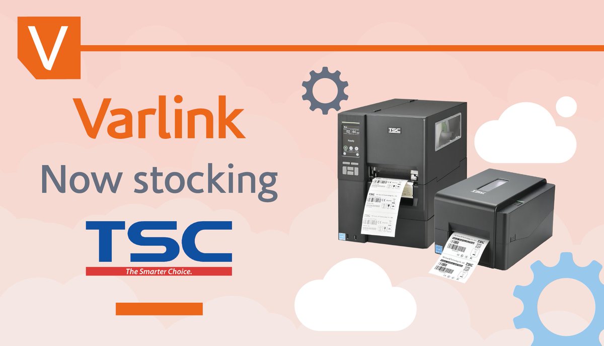 VarlinkLtd's tweet image. Varlink are excited to announce that we are now a UK Distribution Partner for @tscprintronix 🤩

Stock readily available in our warehouse...

We will also be ensuring there is a UK power cord in the box!

#Desktop: bit.ly/3I7eKq1
#Industrial: bit.ly/3tKqtqs