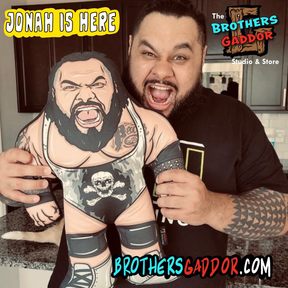 JONAH is here! Yes the Top Dog is officially a Gaddor Buddy. He’s here so hold on to your socks because when JONAH comes for you, it’s going to feel like you were hit with a bag full of ROCKS!

@JONAHISHERE Available Now! Brothersgaddor.com