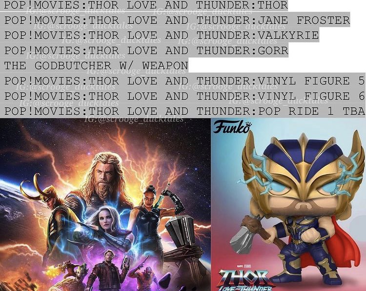 RT @funkomarvelnews: Thor Love and Thunder Pops are Coming Soon! 

#ThorLoveAndThunder https://t.co/s4jICtJ565