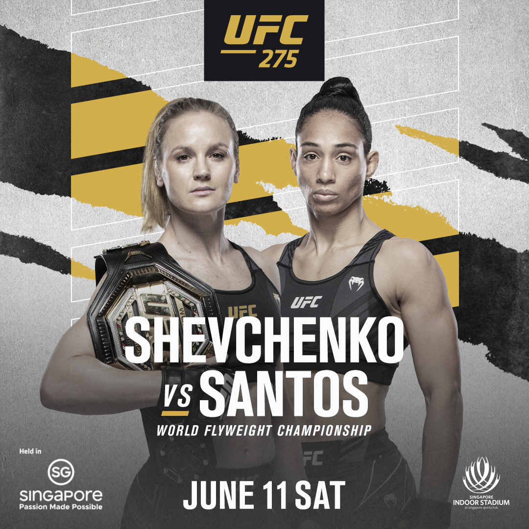 ufc's tweet photo. The first ever UFC PPV in South East Asia is coming, and it is STACKED 🔥🔥🔥

Register your interest now - https://t.co/6O0EJtkELc 🔗

[ #UFC275 | @VisitSingapore | #UFCSingapore | #PassionMadePossible | #SingapoReimagine ] https://t.co/JytxBSv2tc