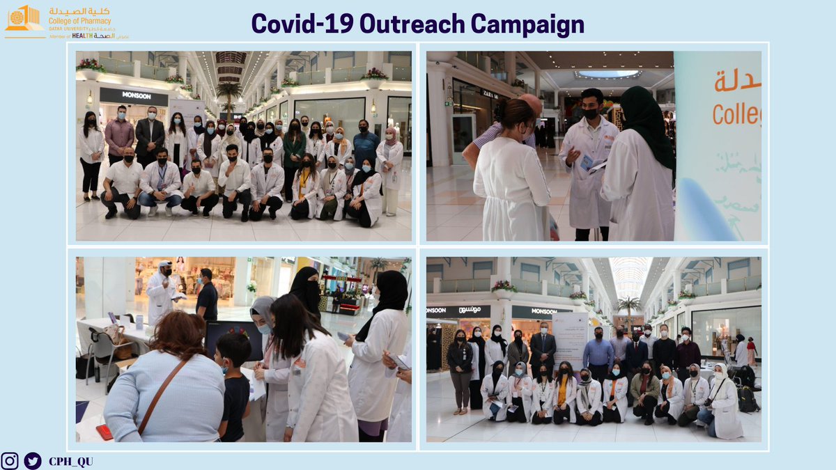Our community outreach campaign “COVID-19: Facts vs Myths” where 53 students and 24 faculty participated in had  approached 500 person who were educated about COVID-19 by our outstanding students.
Congratulations for this huge success!
#CPH #pharmacy #pursuingexcellence