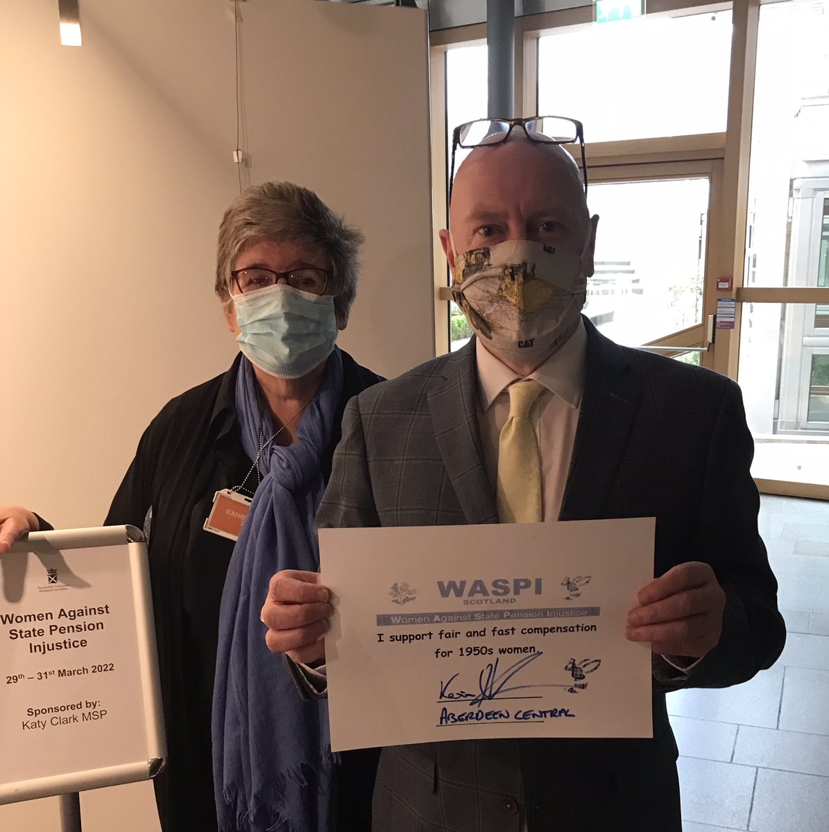 Lots of Support for WASPI at Holyrood today! #wasp <a href="/WASPI_2018/">WASPI_2018</a> <a href="/gab54y/">Wendy</a> <a href="/WaspiFalkirk/">WaspiFalkirk</a> <a href="/Waspiwlothian/">Waspiwestlothian</a> <a href="/WaspiFalkirk/">WaspiFalkirk</a> <a href="/Anne49237092/">Anne</a> <a href="/westdunwaspi/">WASPIWestDun_Campaign2018</a> #1950sWomen