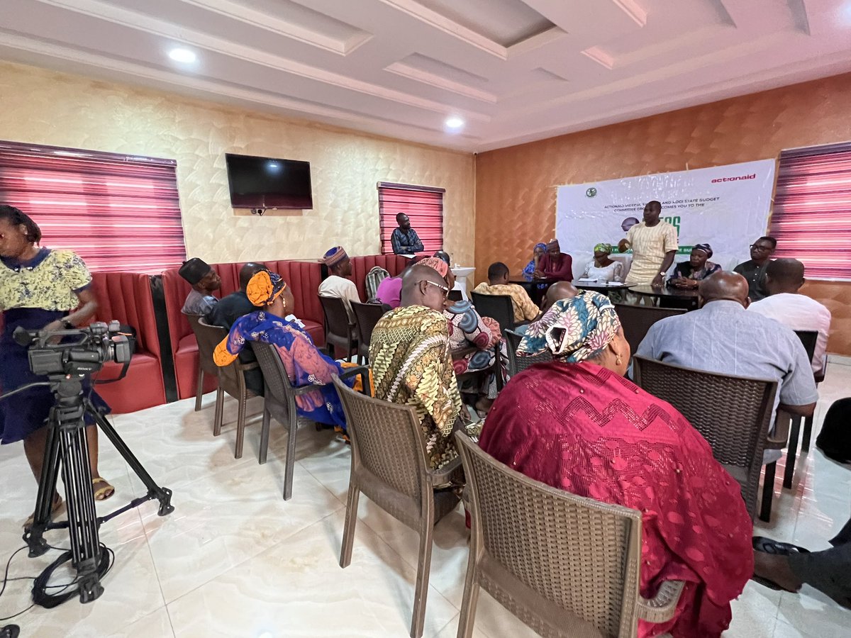 Earlier today at the Press Briefing on Kogi state’s 2022 Agriculture Budget, organized by <a href="/ActionAid_SUPIA/">ActionAid_SUPIA</a> <a href="/swofon/">SWOFON</a> and Kogi State Budget Committee members