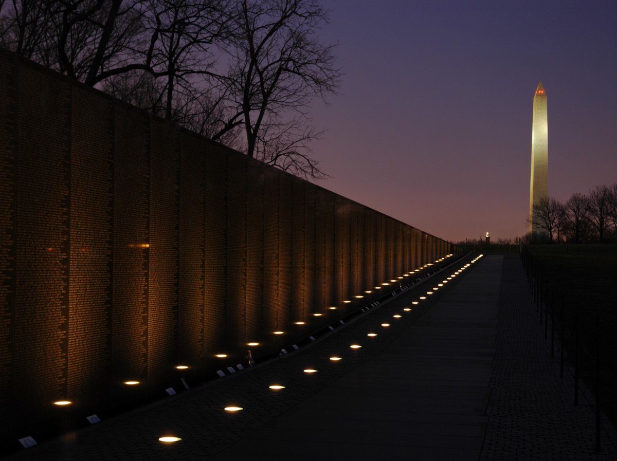 On National Vietnam War Veterans Day, we recognize those that made the ultimate sacrifice, as well as the men &amp; women who honorably served, but did not receive a proper welcome upon returning home more than 45 years ago.

Pic of the Vietnam Veterans Memorial on the National Mall.