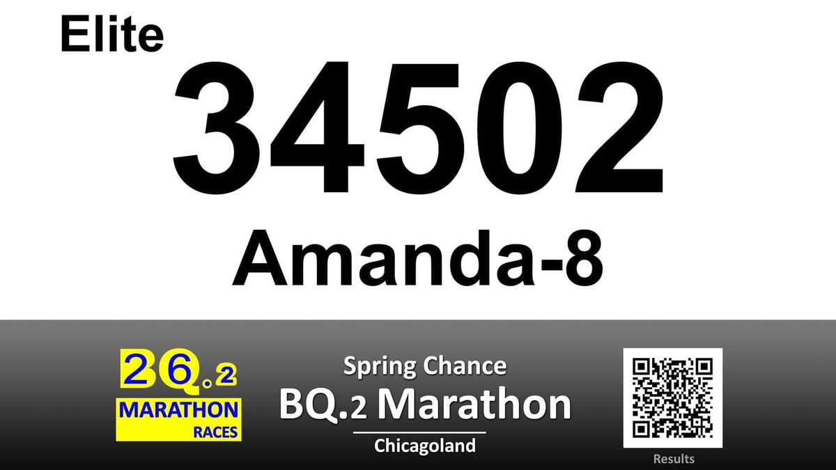 LastChanceBQ's tweet photo. Less than ONE MONTH until the 2022 Spring Chance BQ.2 on 4/23! If you're registered, confirm your registration:  https://t.co/VtCTuadYCn. If you're looking to run the spring race, there are still spots available, but don't delay. REGISTER NOW: https://t.co/KnLfFnpdBQ
#BQ https://t.co/Ev2BGZCSke
