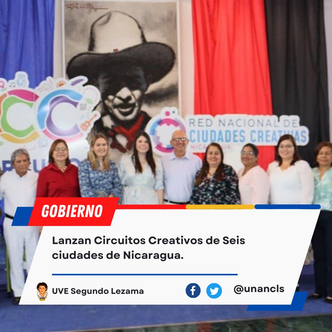 Lanzan Circuitos Creativos de Seis ciudades de #Nicaragua