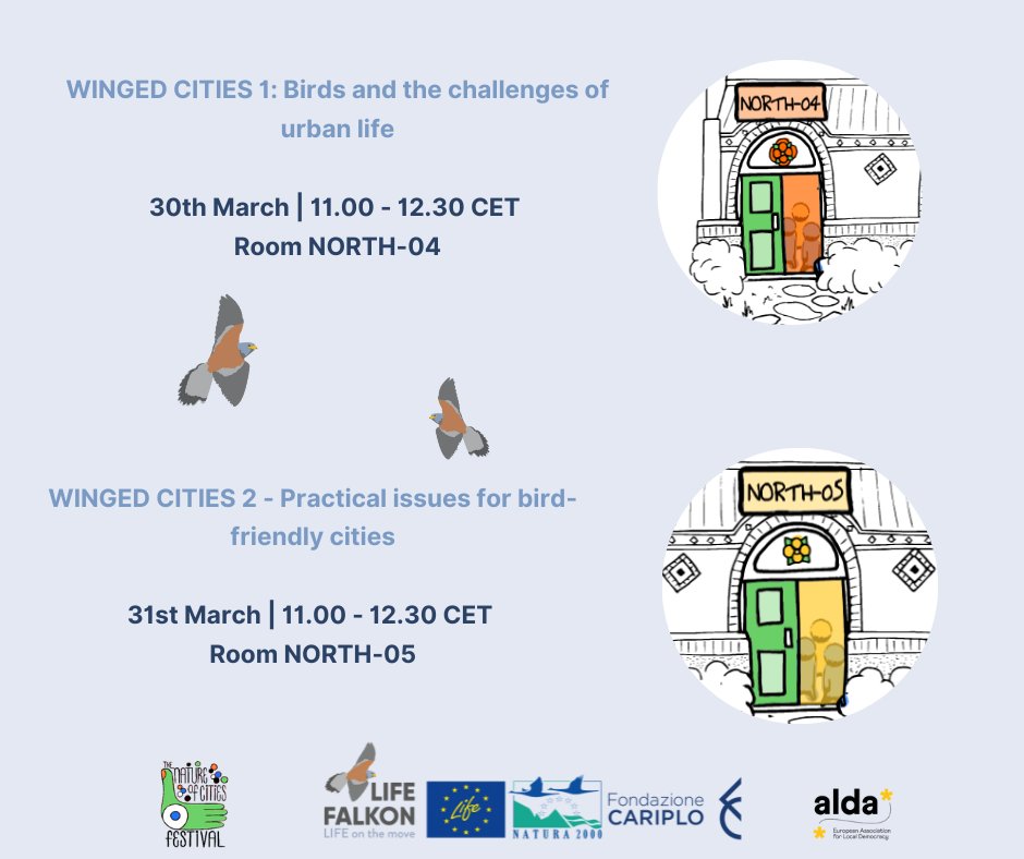 ‼️Only 1 more day until our launch!
✍️Register today: buff.ly/3JGG2Vq
🧐How to find our session?
☘️Click here and enter into the Festival Garden: bit.ly/3Dk5UnP
🚪Click on the door NORTH-04/NORTH-05
💻You will go to the Zoom meeting

<a href="/lifefalkon/">@lifefalkon</a> <a href="/LIFEprogramme/">LIFE Programme</a>