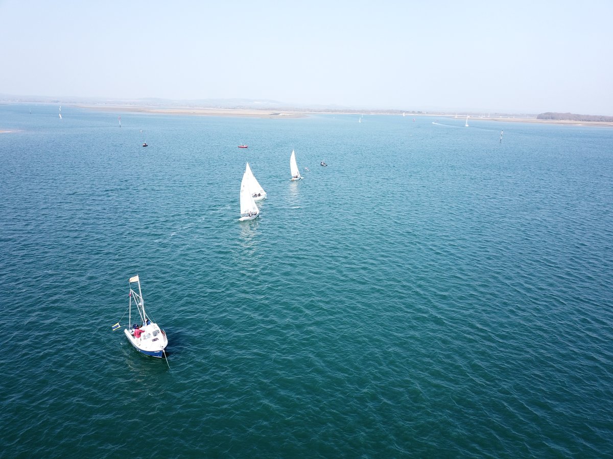 We couldn't have asked for a more beautiful weekend to kick off the Sailing Season!

Blue skies and clear waters. 🌞 🌊 ⛵

 ⛵Rob Struckett &amp; Andy Shaw
📷 @ Hugh Maclean

#sailing #sailingclub #ISC #itchenor #Int14 #International14 #racing #sails #sailstagram #chichesterharbour