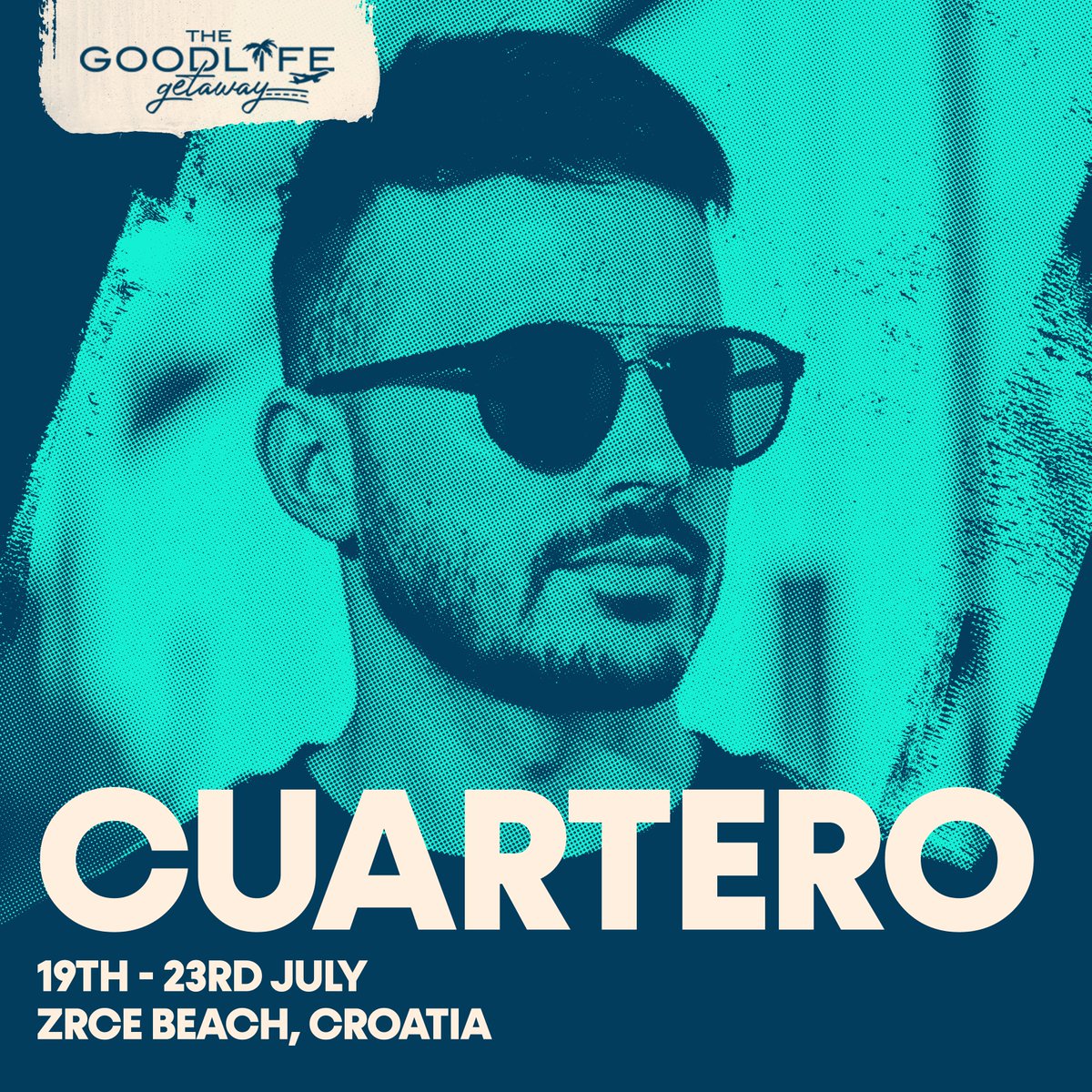 Minimal and Tech house Maestro <a href="/cuartero/">Emanuel</a> joins us on the Island of Pag this June for a week of the Goodlife and we can wait to see what he has in stroe for us! 😏🤩

Who are you looking forward to seeing the most this June? 🤔

1st release tickets selling FAST 🎟 Link in bio