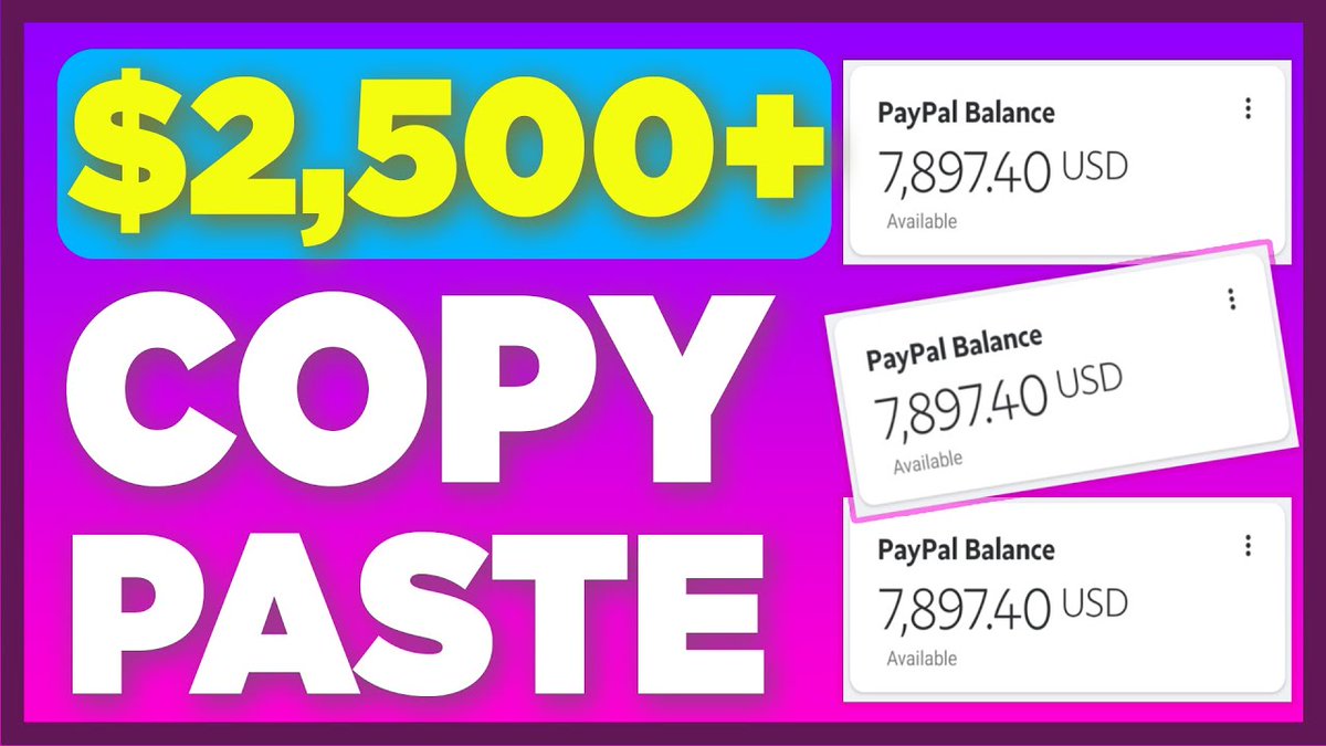 MoneyHacksYT's tweet photo. Get PAID 🤑 $2500 Writing Articles Copy and Paste From Top Paying Website... #makemoneyonline #makemoneyfromhome #makemoney  https://t.co/kurueT8GTi via @YouTube https://t.co/MbI7Nk0hCV