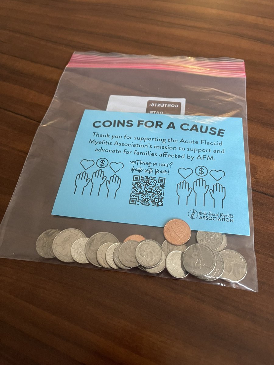 MrsRauscherCPES's tweet photo. Thank you to Braden and Mrs. Scott for educating us about AFM as we raise money for the Acute Flaccid Myelitis Association! @TISDCES #CESStrongerTogether https://t.co/WYS0MsnAnb