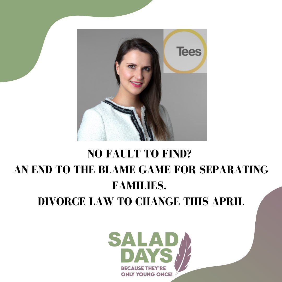 Divorce law is to change for the first time since 1973. Read more here from <a href="/Tees_Law/">Tees</a> saladdaysmag.uk/news/divorce-l…