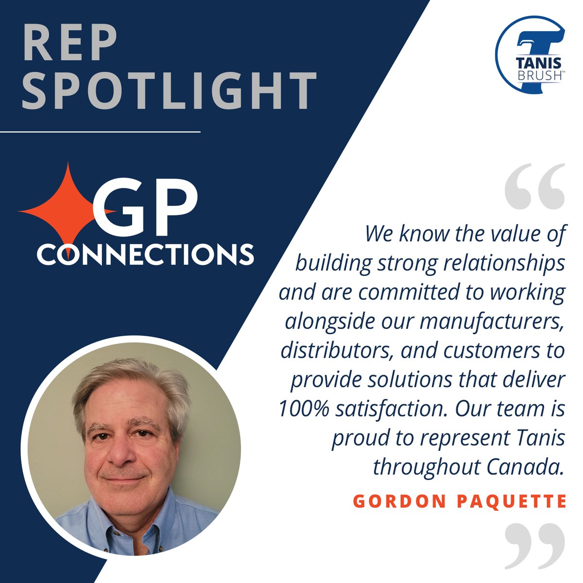 TanisBrush's tweet photo. A Great Partner Makes All The Difference

Cheers to a great 2022 for the G.P. Connections team! They set the bar high with their commitment to customer satisfaction.

#industrialbrushes #canada #partnerforsuccess #customersatisfaction #abrasives #automotiveindustry https://t.co/m6AdgzkXzr