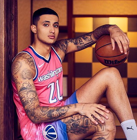 Quinton Mayo on X: New: Kyle Kuzma in the Washington Wizards Cherry Blossom  jersey 🌸  / X