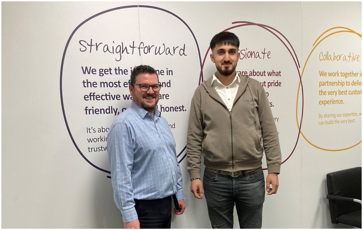 KeepmoatHomes's tweet image. Congratulations to Zain Shafi, who is the third candidate to complete the Government’s #KickstartScheme and successfully secure a full-time role as a #TechnicalTrainee in our #NorthWest team. Well done Zain, and all the best for a bright future!
@petejamiesonDWP