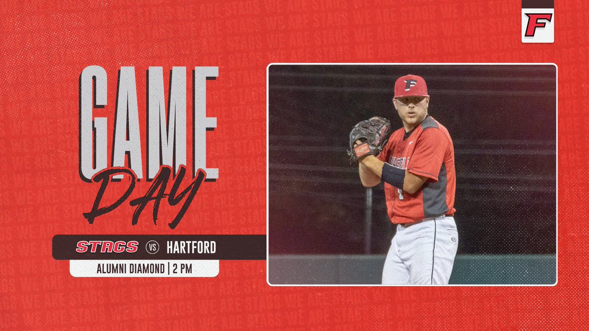 𝐋𝐄𝐓'𝐒 𝐑𝐈𝐃𝐄‼️

🆚 <a href="/HartfordBASE/">Hartford Baseball</a>
⌚ 2 PM
🏟️ The #StagDome
📺 <a href="/StagsSportsNet/">Stags Sports Network</a>
🎥 bit.ly/3l2GmnM
📊 bit.ly/3LtMcZX

#WeAreStags #StagsCompete #MAACBaseball 🤘⚾