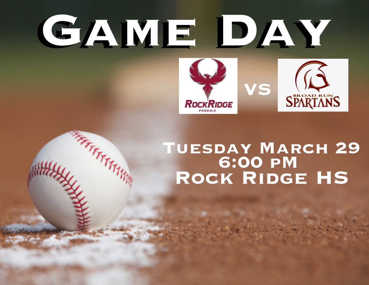 rockridge9's tweet photo. Rock Ridge hosts Broad Run tonight at 6 pm. https://t.co/akL5FpC8Op