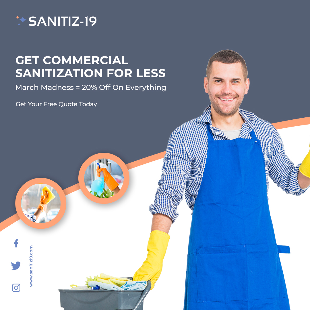 HenryMo12007840's tweet image. RT  Call For Consultation: (830) 344-7924 Get your workplace and business sites sanitized at 20% off only from Sanitiz-19 #Sanitiz19 #CommercialSanitization #Disinfectio…