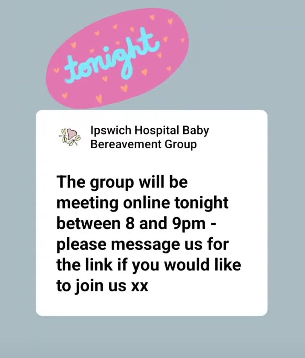 We are meeting online tonight, if you fancy grabbing a cuppa and joining us... message us for the link 🥰 xx
