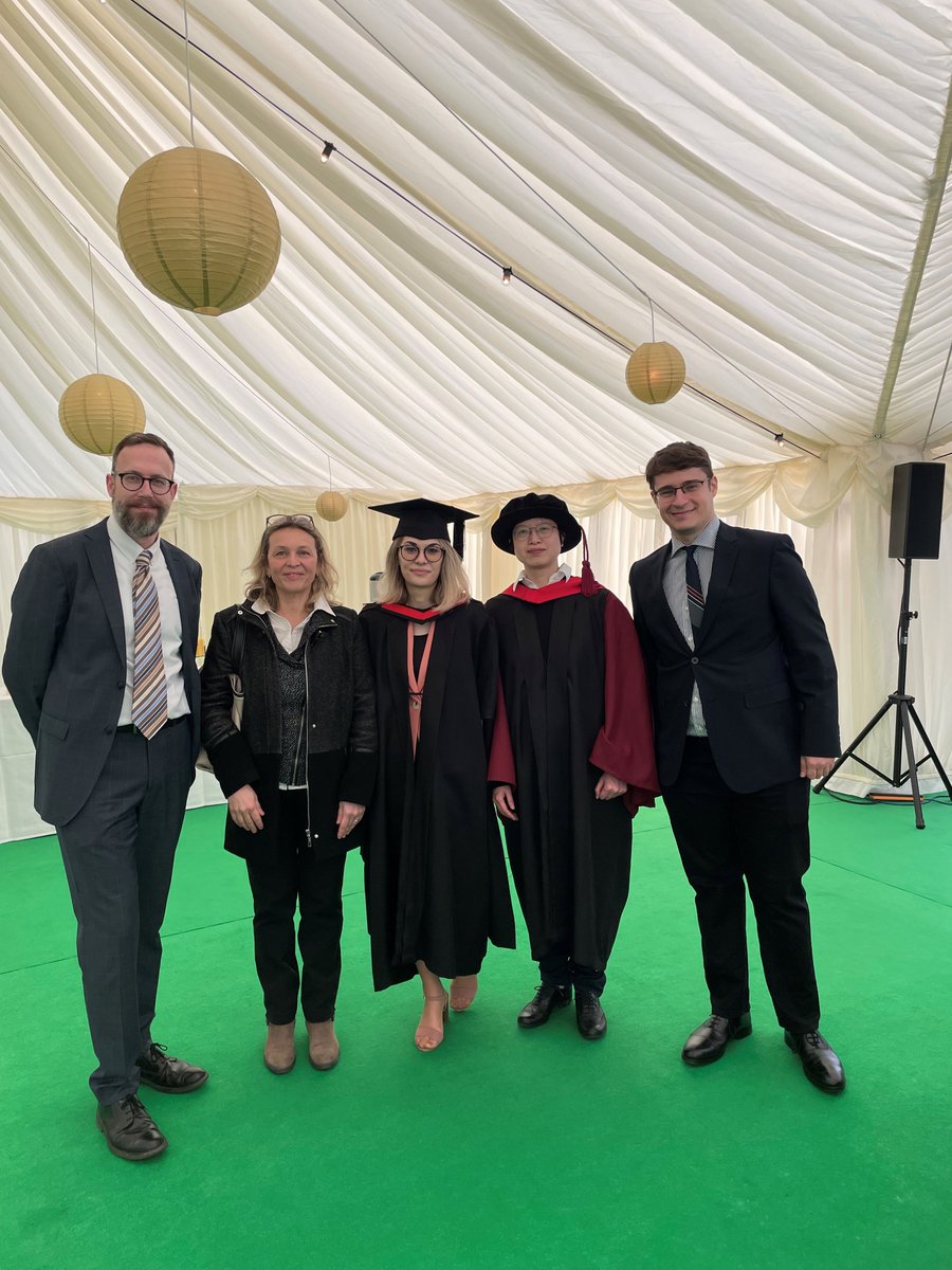 efic_ebs's tweet photo. So lovely to have in person graduations again @Uni_of_Essex Congratulations to Lili Yan and Miruna-Daniela Ivan and to all our new graduates!! Well done! @Essex_EBS #Graduations https://t.co/F2CqDoLMrg