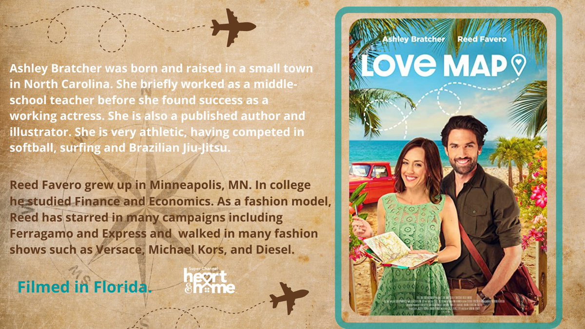 SCHeartHome's tweet photo. Tuesday Trivia! 📽️ See @_AshleyBratcher and @ReedAFavero in #LoveMap this Saturday! 💕🗺️ https://t.co/T7ph2XaHSB