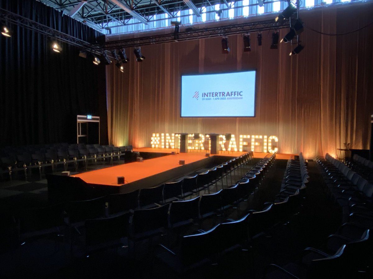 Get inspired by the comprehensive #Intertraffic Summit Programme powered by Be-Mobile.

More than 100 sessions and #demonstrations by international #Mobility experts, hosted in these beautiful theaters at Intertraffic #Amsterdam over the next few days.

Hope to see you there!
