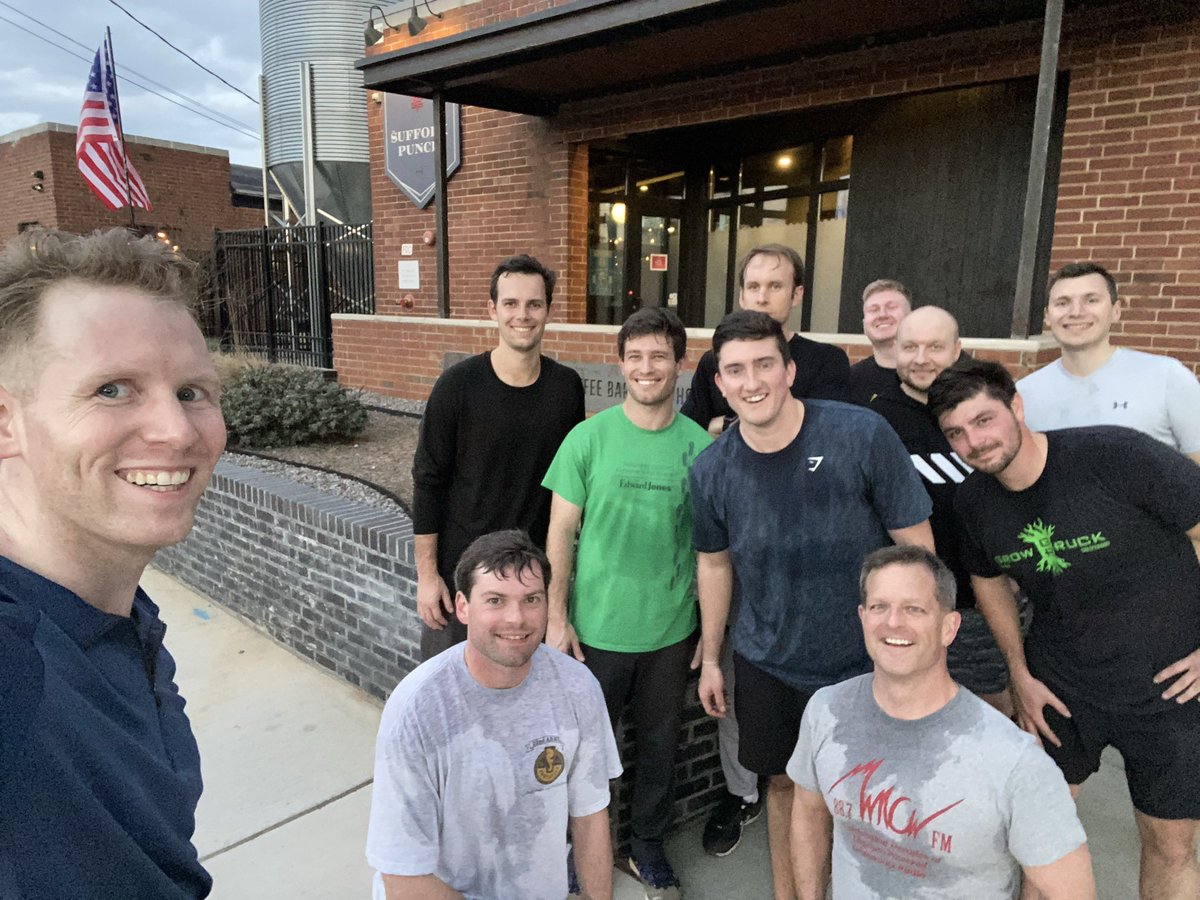 Punch Bowl - 5:30PM Tues Suffolk Punch. Updates 1)After-work AO has head-locked Pax hard to get in the Gloom. 2)FULL MONTH of Virgin Q’s April. 3)New site Q commissioning will carry the flag to continue acceleration. <a href="/F3Metro/">F3 Charlotte Metro</a> <a href="/F3Crockett89/">Steven Echenique</a> <a href="/timnicodemus/">Tim Nicodemus</a> <a href="/DreddCNC/">Dredd</a> @F3_In_N_Out