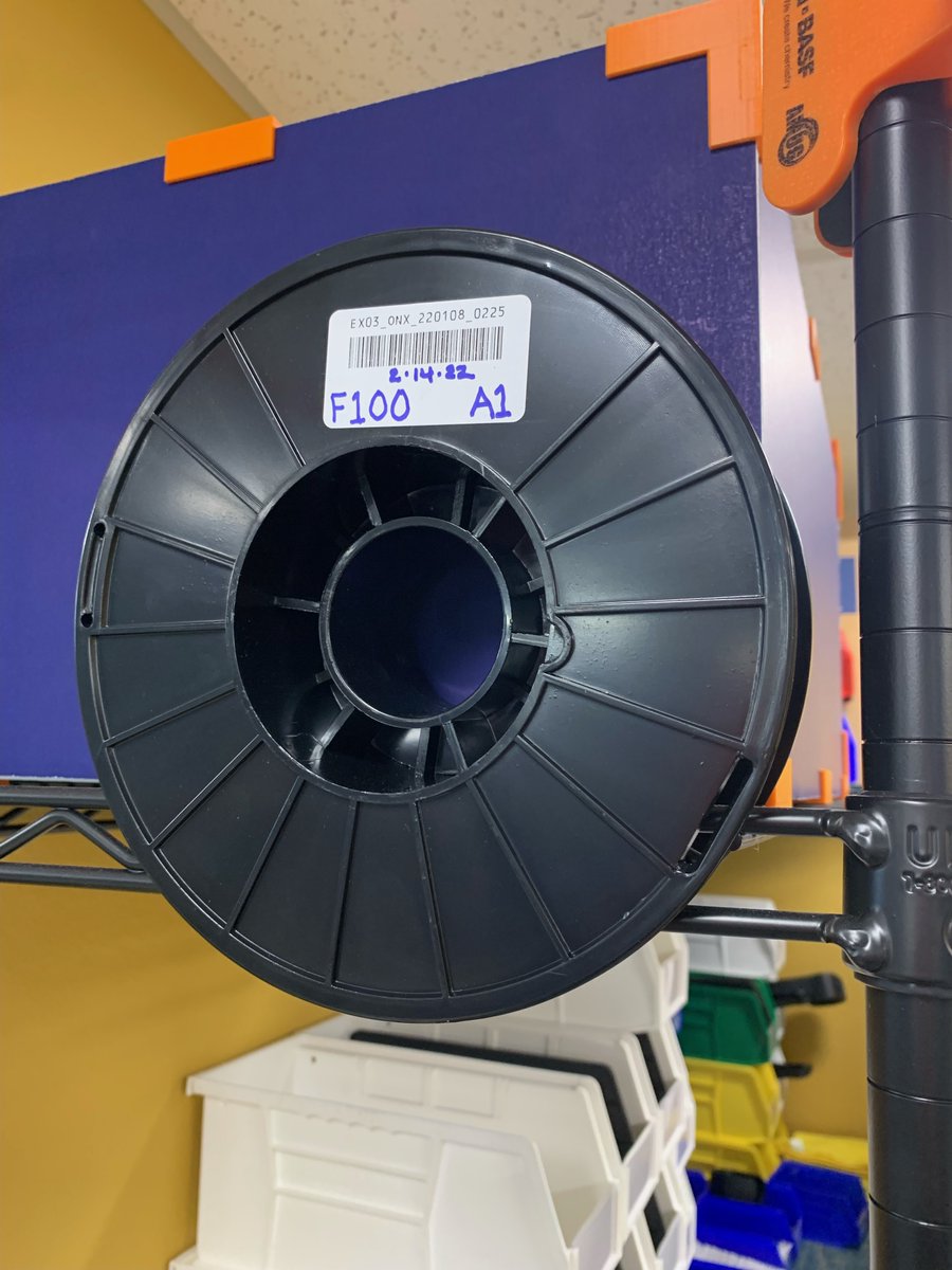 We recently celebrated printing enough parts to consume our 100th spool of <a href="/Markforged/">Markforged</a> Onyx filament. We assemble the parts into robotic arms in our Irvine, CA micro factory.